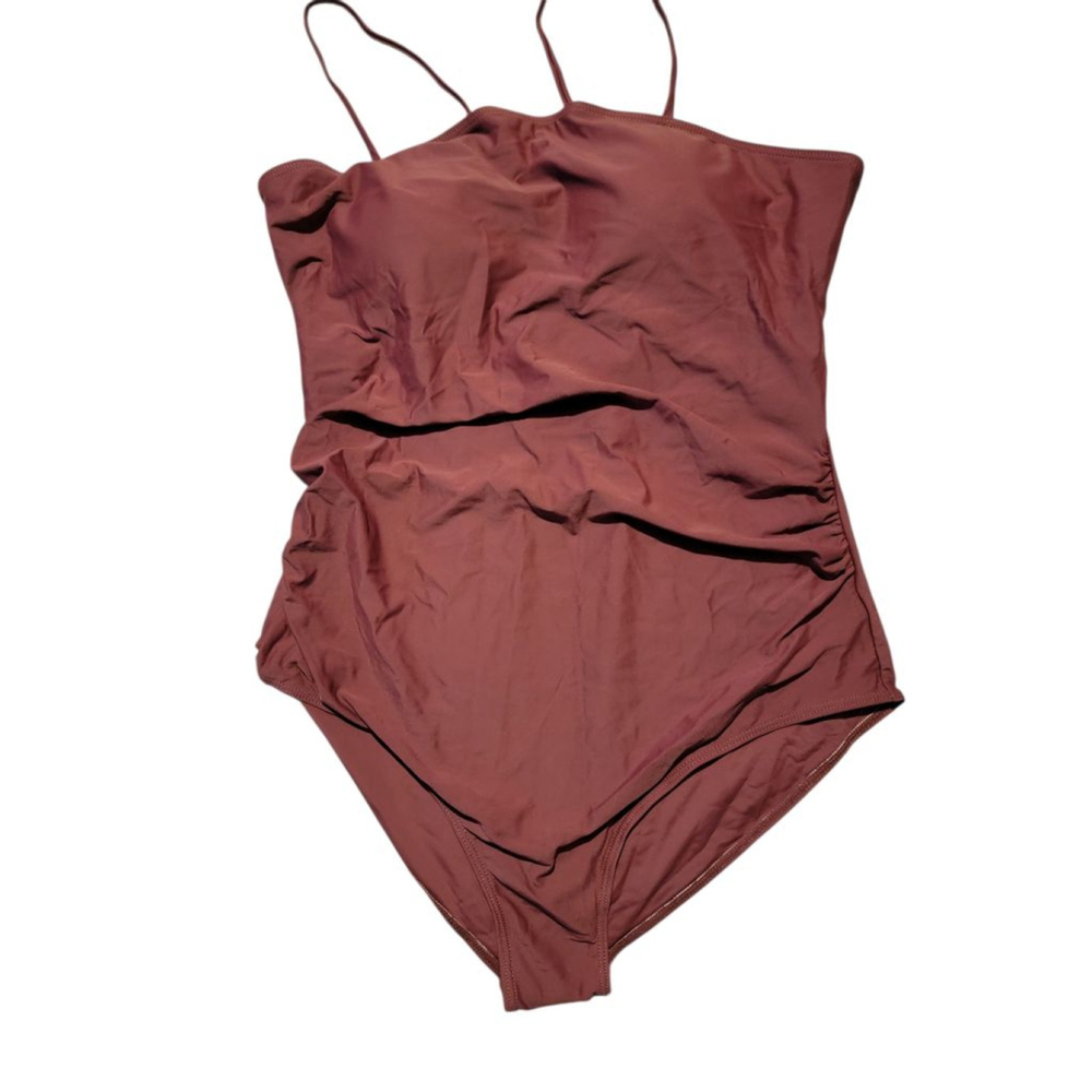 Women's Unbranded One-Piece Swimsuit Size 2XL Brown
